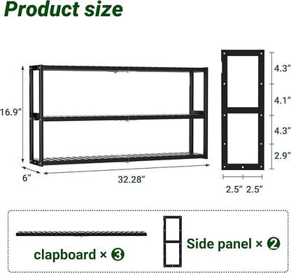Extra Long Bathroom Organizer Storage Shelves 100% Bamboo Adjustable Height Over The Toilet Storage Floating Shelf for Wall Shower Shelf Can Placed in The Bathroom Kitchen Living Room for Multi Usage