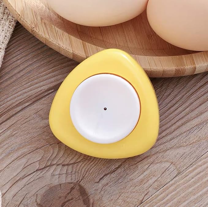 Jawbush Egg piercer with Stainless Steel Pin to Get Good Hard-boiled Eggs, Egg Poker with Magnetic Base and Safety Lock, Egg Hole Puncher Easy Egg Peeler Warm Gifts, 2 Pack