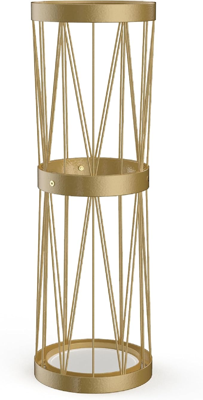 Mango Steam Pluvian Soakstone Umbrella Holder (Tall, Gold)