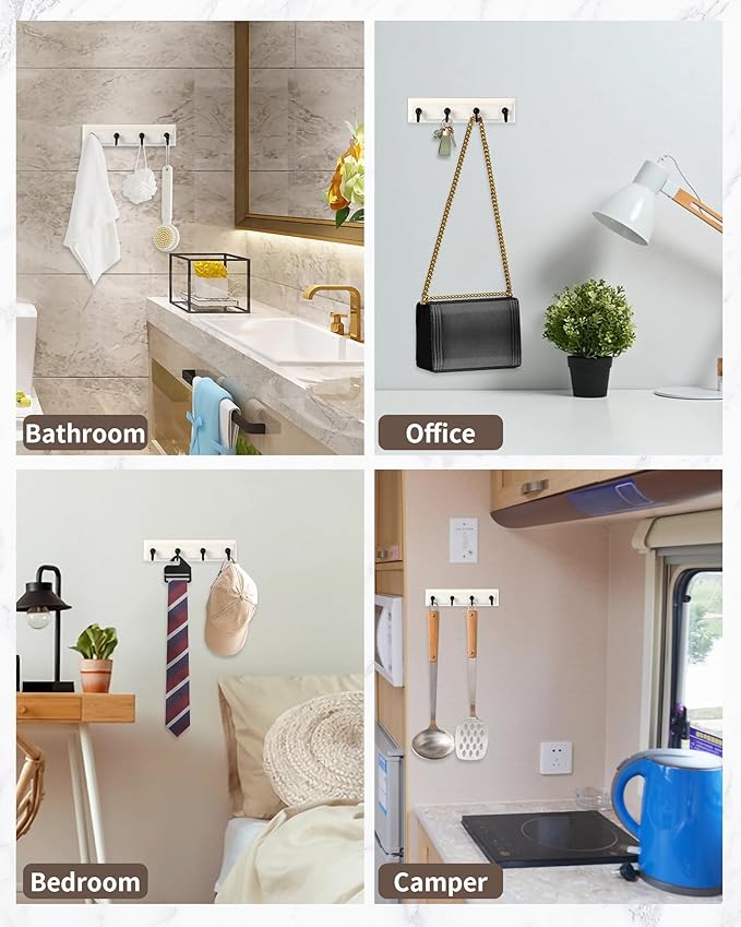 CypherX Key Holder Wall Mount (White-S)
