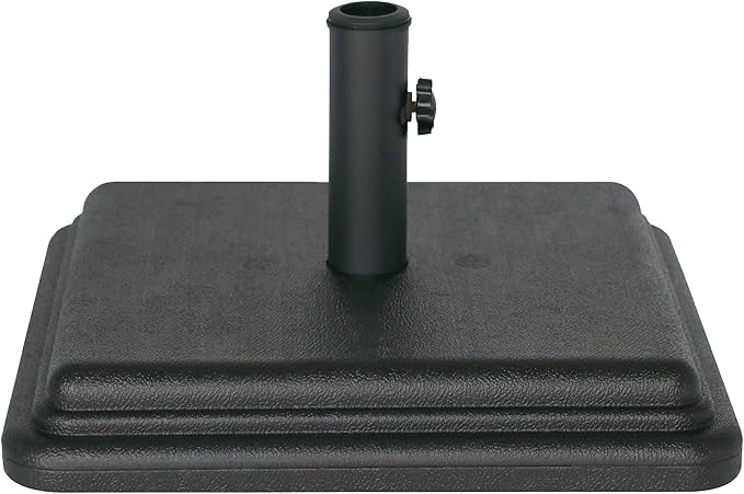 US Weight 40 Pound Umbrella Base - Weighted Umbrella Base For Use With Patio Table – Heavy Duty Base for Umbrella - Made in the USA - Multiple Colors Available
