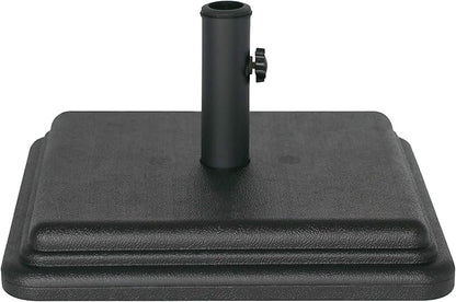 US Weight 40 Pound Umbrella Base - Weighted Umbrella Base For Use With Patio Table – Heavy Duty Base for Umbrella - Made in the USA - Multiple Colors Available