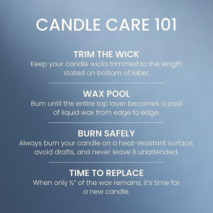 Yankee Candle Ocean Air, Scented Candle, 22oz Large Jar with up to 150 Hour Burn Time, Giftable