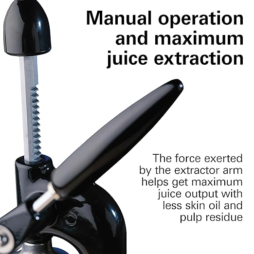 Hamilton Beach Commercial 932 Manual Citrus Juicer, Acid-Resistant Finish, Sure Grip Feet, Juice Lemons, Limes, Oranges, and Grapefruits, NSF Certified