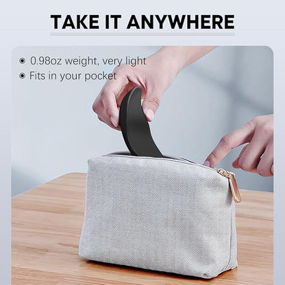 JIKIOU Left-Handed Truly Ergonomic Wrist Rest for Mouse 2 Pack, Carpal Tunnel Support, Pain Relief, Anti-Fatigue, Easy Glide, Office Computer Laptop Gaming