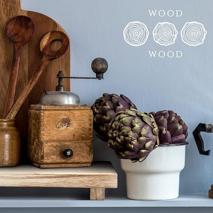 Nuogo Wood Riser Tray Soap, Stand Soap Tray for Kitchen Sink, Wood Pedestal for Kitchen Counter Sink Stand Decorative Rustic Bathroom Dishes Plant Bottles Candles Display(9 x 6 Inch,Natural)