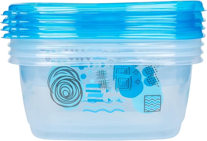 Glad GladWare MatchWare Food Storage Containers with Lids, BPA Free Reusable Plastic 20 Piece Variety Pack for Lunches, Meal Prep, and Leftovers, Leak Resistant, Microwave and Dishwasher Safe - 2 Pack
