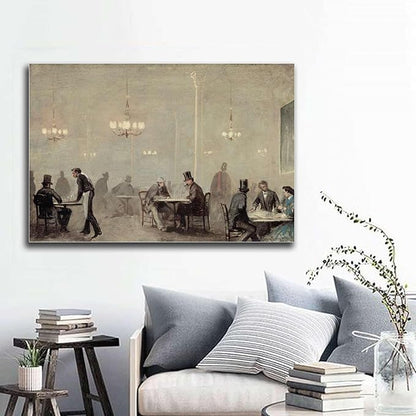 SENLYCH Poster Wall Art Picture Vintage Bar Cart Print Bar Cart Wall Decor Moody Wall Art Bar Wall Art Bedroom and Kitchen Office Wall Decoration 16x24inch Without Frame