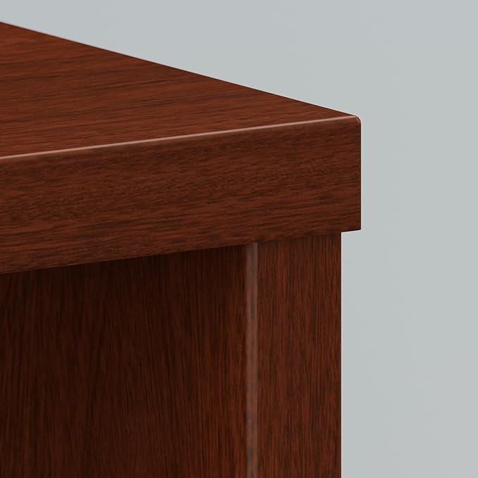 Bush Business Furniture Series C 60W x 30D Office Desk in Mahogany, Commercial Quality Computer Table for Home or Professional Workspace