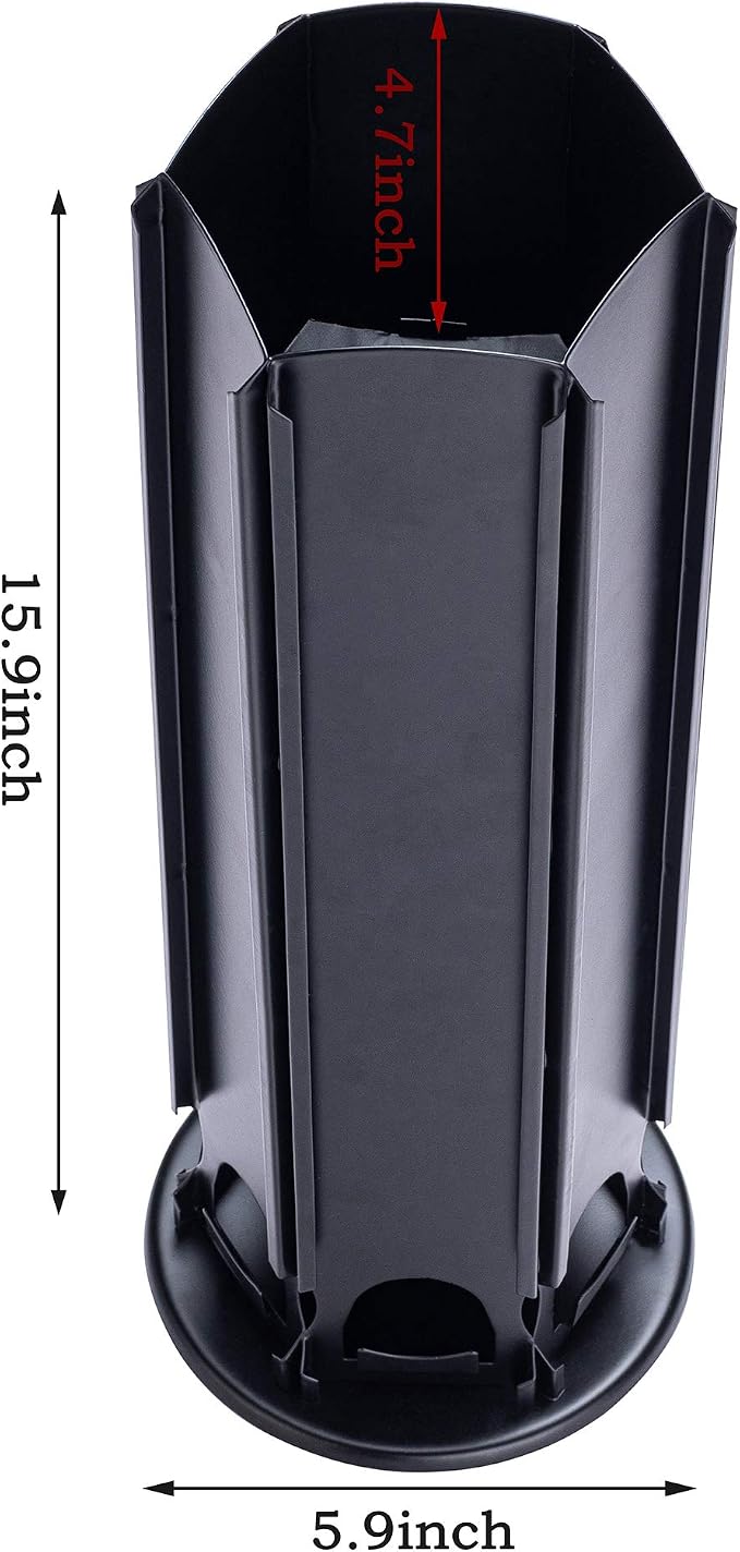 FlagShip Vertuo Pod Holder with Heavy-Duty Metal,Holds 50+ Pods for Nespresso Vertuoline,360°Carousel Rotating Smoothly & Silently,Small Coffee Pod Organizer Save Space