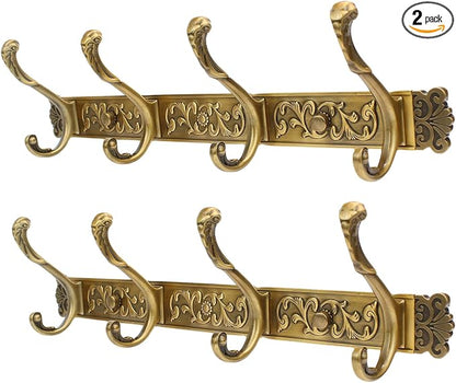 Coat Rack Wall Mount,Vintage Wall Hooks Coat Hooks Antique Towel Racks for Bathroom Entryway Bedroom Bathroom Clothes Heavy Duty,