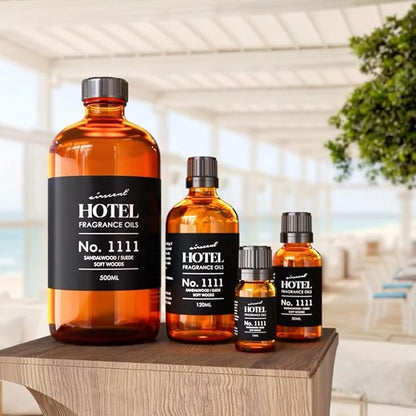 AirScent My Way Diffuser Oil Inspired by The 1 Hotel Miami Scent - Premium Fragrance Oil Blend for Ultrasonic and Waterless Diffusers and Crafting - 500 mL, 16.9 fl oz Glass Bottle