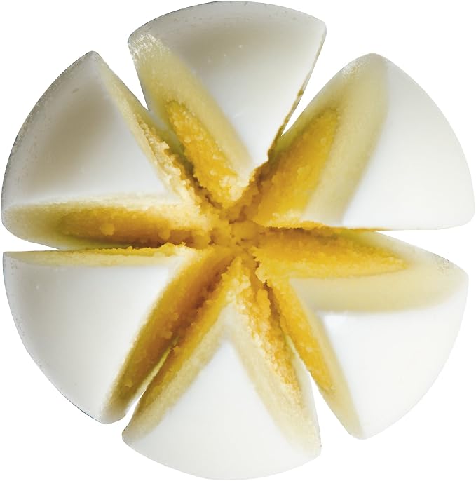 Prepworks by Progressive Compact Egg Slicer,white, red and yellow