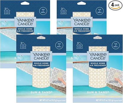 Yankee Candle Sun and Sand Whole Home Air Freshener (Pack of 4)