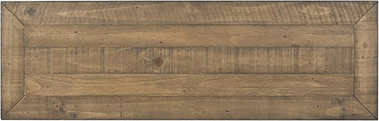 Martin Svensson Home Monterey Solid Wood Sofa Console Table - Reclaimed Natural Finish - Modern Farmhouse - Entryway Table with Two Spacious Drawers