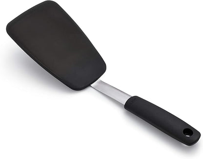 OXO Good Grips Large Silicone Flexible Turner & Good Grips Silicone Flexible Omelet Turner