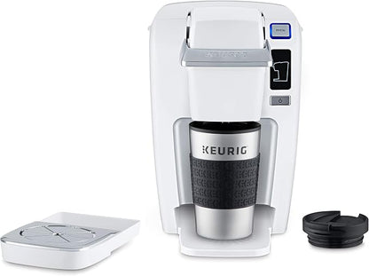 Keurig Stainless Steel Insulated Coffee Travel Mug, Fits Under Any Keurig K-Cup Pod Coffee Maker, 12 Oz, Stainless Steel