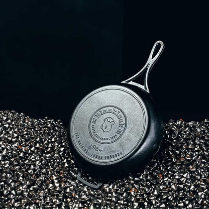 Lodge Blacklock 10.25" Triple Seasoned Cast Iron Skillet - Lightweight - Easy Cleanup - Premium Cookware