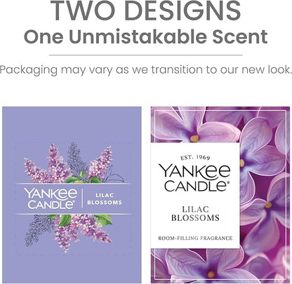 Yankee Candle Small Tumbler Scented Candle with up to 40 Hour Burn Time, Premium Plant Wax Blend for Consistent Burn, 4.3 oz Tumbler Candle with Room Filling Fragrance, Lilac Blossoms