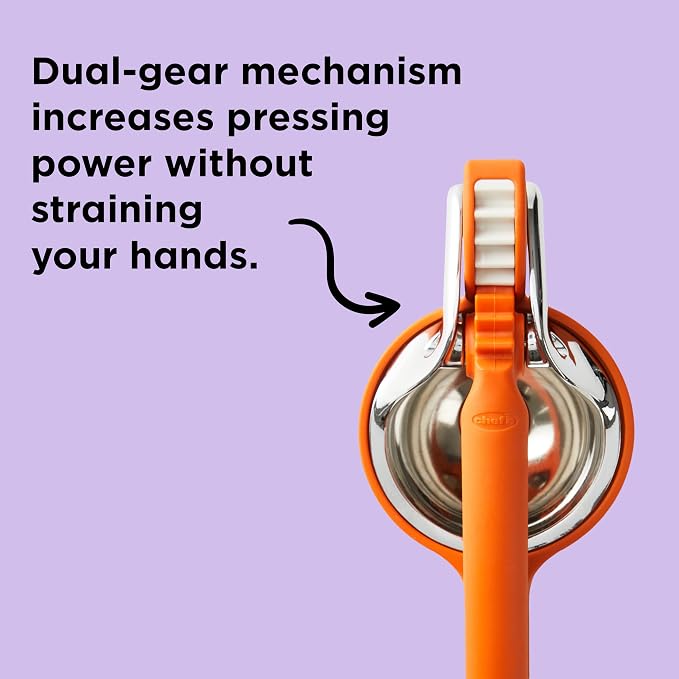 Chef'n Citrus Orange Squeezer and Juicer, 15-inches
