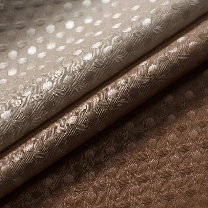 Brown Shower Curtain for Men Set with Hooks Waffle Weave Waterproof Textured Fabric Cloth Ombre Western Beautiful Shower Curtains for Bathroom Cabin Restroom,Espresso Chocolate Brown Tone,72 Inch