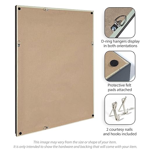 Amanti Art Framed Fabric Pinboard 17 x 41, Indigo Threads I by PI Studio Printed Modern Bulletin Board for Use as a Vision Board or Wall Organization Frame
