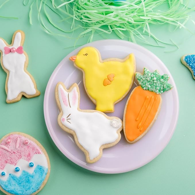 Cookie Cutter Kingdom, Cookie Cutter Set, Cookie Mold for Cakes Biscuits and Sandwiches (Easter 10 pack)