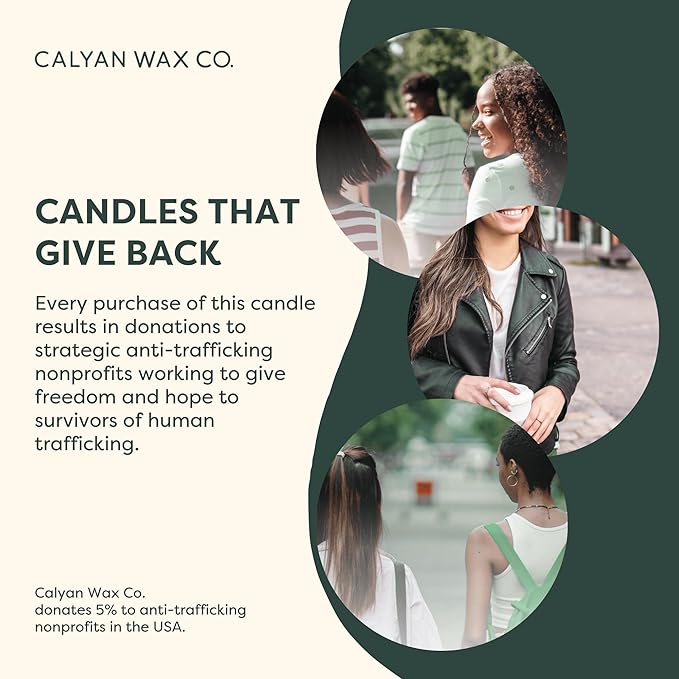 Calyan Wax Co. Pumpkin & Spices 3 Wick Scented Candle - 43 Hour Burn - Luxury 3 Wick Soy Candles - Non Toxic Soy Wax Candles - Long Lasting Large Glass Jar Candle for Home - 14.9oz