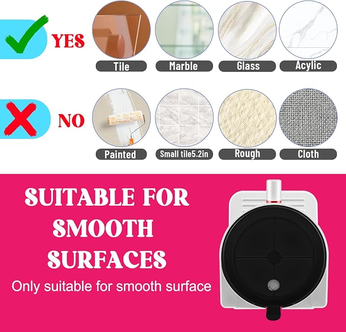 Foot Rest for Shower to Shave Legs, Foldable Shaving Step for Inside Shower, Suction Cup Shower Foot Rest