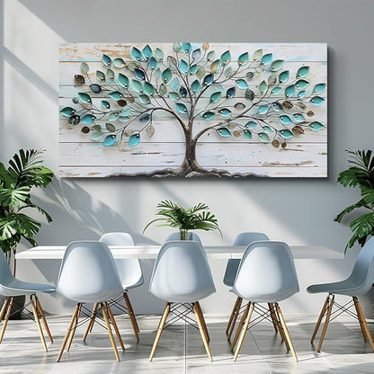 MHARTK66 30 X 60 Wall Art For Living Room Abstract Wall Decor For Bedroom Large Wall Art Canvas Prints Tree Landscape Picture Framed Artwork For Walls Office Paintings Modern Decorations For Home