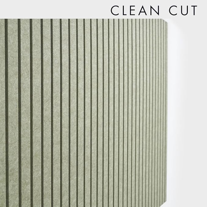 Large Bulletin Board 48x36- Office Wall Organizer, Replace Your Old Cork Boards for Walls for Office Decor -12-Pack Felt Wall Panels to Use in Home Office Decor, Classroom Decor (Khaki Green)