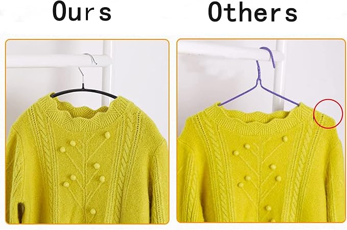 Modern Non-Slip Hangers, 10 Pack with Hooks, Heavy Duty Coat Hangers for Wardrobe Organization, Suit Hangers for Space Saving