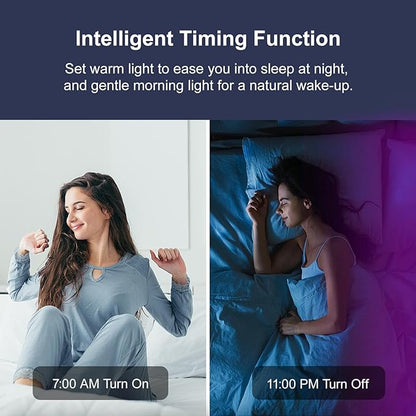 130 FT Led Lights For Bedroom,Music Synchronized, Intelligent Application Remote Control Color Change Bluetooth LED Strip Lights, Used For Bedroom, Kitchen, Room Lighting Decoration