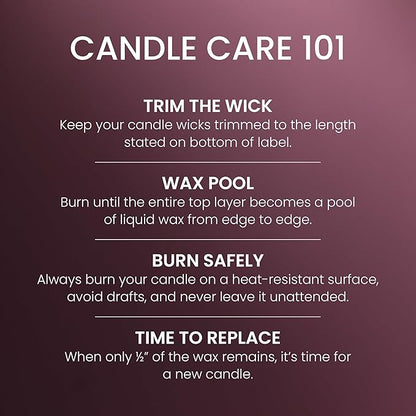 Yankee Candle Black Cherry, Scented Candle, 22oz Large Jar with up to 150 Hour Burn Time, Giftable