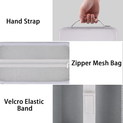 Label Printer Case Compatible with Brother P-Touch Cube Color PTP300BT Smartphone Label Maker(Gray Case)