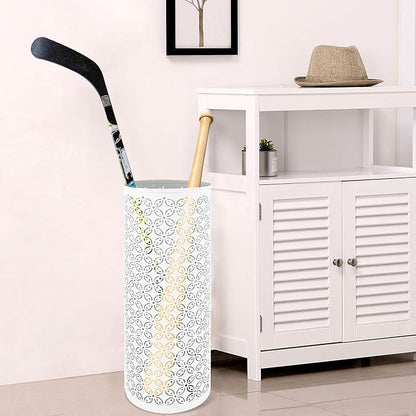 2 Pack Umbrella Rack Stand,Large Umbrella Holder, Metal Umbrella Stand for Canes, Walking Sticks, Umbrellas, Wrapping Paper, Entryway, Home, Office, Hotel