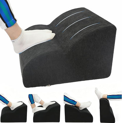 Foot Rest for Under Desk at Work.Multifunctional 3-Tier Foot Stool,with Washable Footrest.for Under Desk,Office Chair Gaming Chair & Sofa,Leg Elevation Pillow,Supports Posture(A-Black)