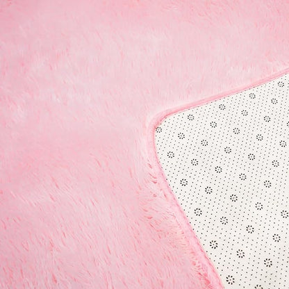 Shag Area Rugs for Bedroom Living Room,6X9 Ultra Soft Fluffy Area Rugs for Dorm,Indoor Carpet Plush Rugs for Home Decor, Pink