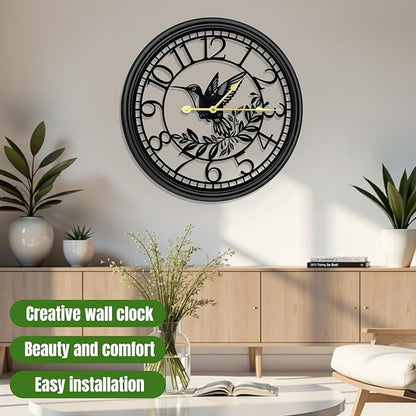 VPDTVK Big Wall Clock - Wall Clocks for Living Room Decor, Quiet and No Ticking Suitable for Wall Decor, Living Room Decoration, Kitchen Decoration