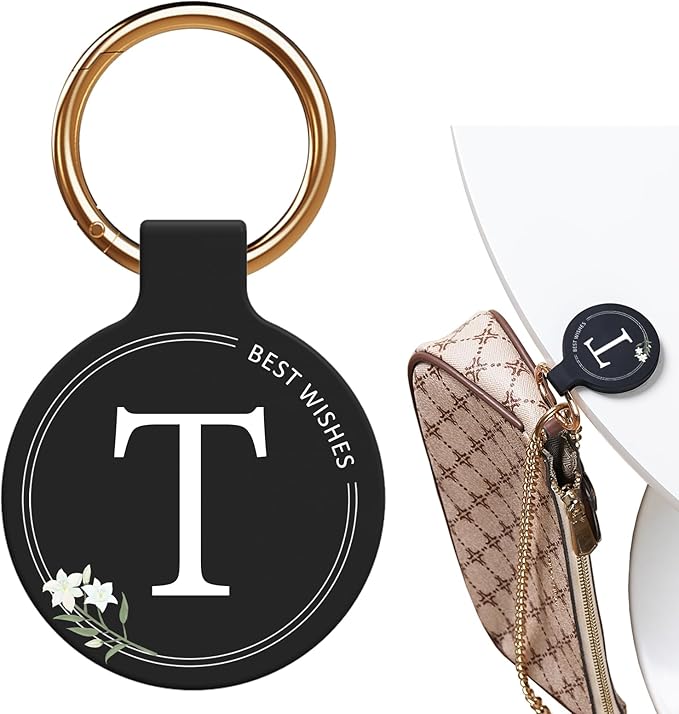 Magnetic Purse Holder - Handbag Hanger with Strong Magnetism, Beautiful Lily Hook for Women, Valentine's Day Gift, Suitable for Table, Locker Room, Restroom