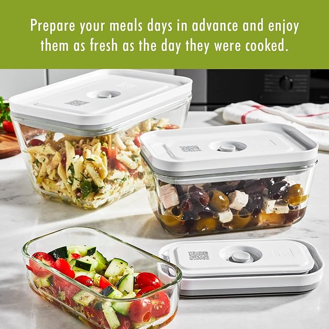 For food to stay fresh up to 5X longer, pump required (not included).