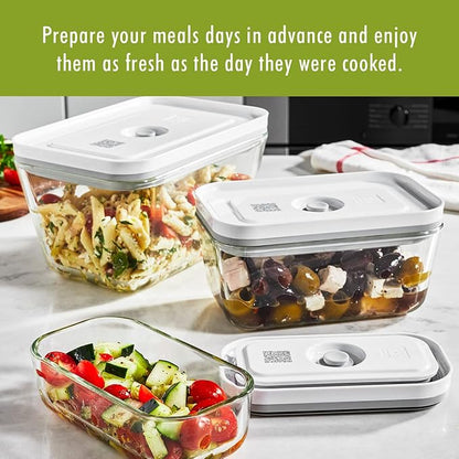 For food to stay fresh up to 5X longer, pump required (not included).