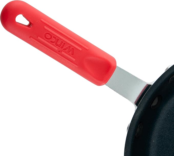 Winco Commercial-Grade Aluminium Fry Pan/Skillet, Non-Stick Finish with Cool Touch Handle, 8"