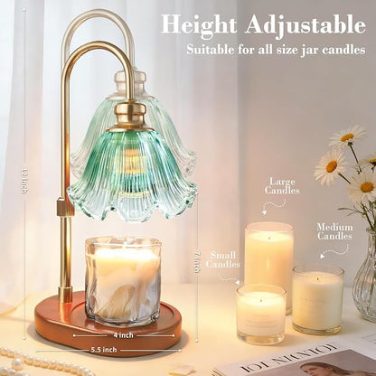 Banbanda Candle Warmer Lamp with Timer ：Mothers Day Gifts, Christmas Decorations Indoor, Birthday Gifts for Women Mom, Warming Gifts for Office, Dorm, Apartment & New Home Decor