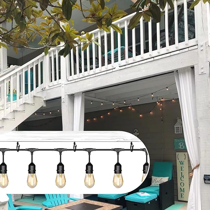 20 PCS Q-Hanger Screw Hooks with Safety Buckle Design Christmas Lights Hanger Hooks, Easy to Release, Include 1 Wing Nut Driver