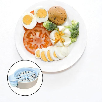 2 PCS Egg Piercer, Hard Boiled Egg Slicer, Easy Hard‑Boiled Egg Peeling and Cooking, Anti‑Cracking Egg Shell Prevention Gadget for Home Kitchen Bakery Commercial Use