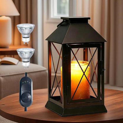 Candle Warmer Lamp with Timer Dimmable,Electric Candle Lamp Warmer for Jar Candles,Large Candle Warming Lamp,Fully Enclosed Designed and Hanging Up-Coffee Gold