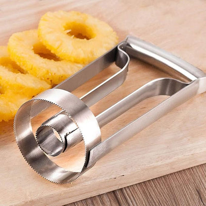 Pineapple Corer Tool, Stainless Steel Pineapple Peeler, Pineapple Cutting Tool, Corer Slicer Cutter for Kitchen Use
