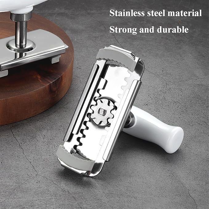 Jar Opener for Seniors with Arthritis & Weak Hands, Easy Twist Jar Openers, Adjustable Multifunctional Jar Lid Opener, Jar Bottle Cap Opener Gripper, Useful Gifts for Elderly/Women/Men (Wood Handle)