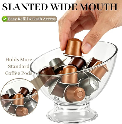 Coffee Pod Holder, Plastic Coffee Capsule Organizer